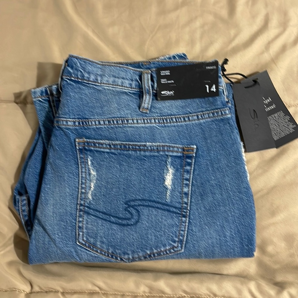 Silver Frisco Jeans 14